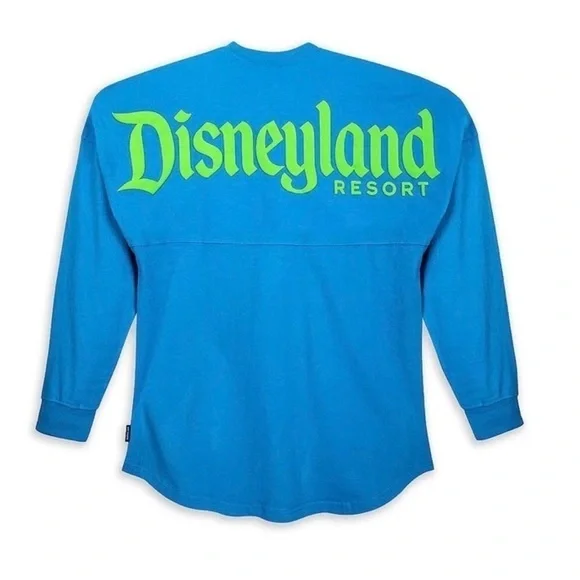 Disneyland Neon Blue Spirit Jersey - Picture 1 of 10